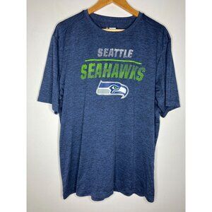 Seattle Seahawks NFL Team Apparel TX3 Cool Men's XL Shirt Blue